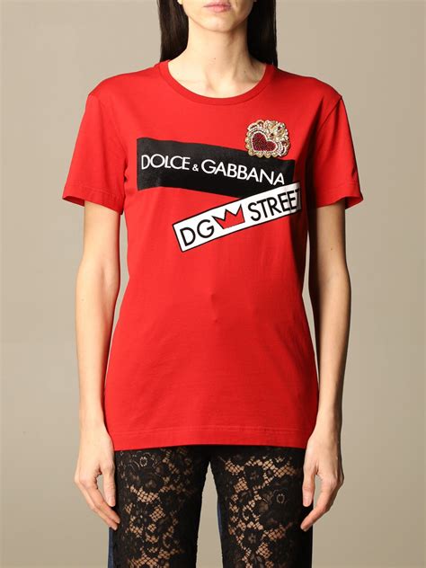 dolce gabbana women shirt|dolce and gabbana graphic tees.